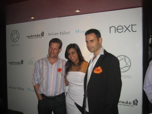 Pooja Shah with James and Paul